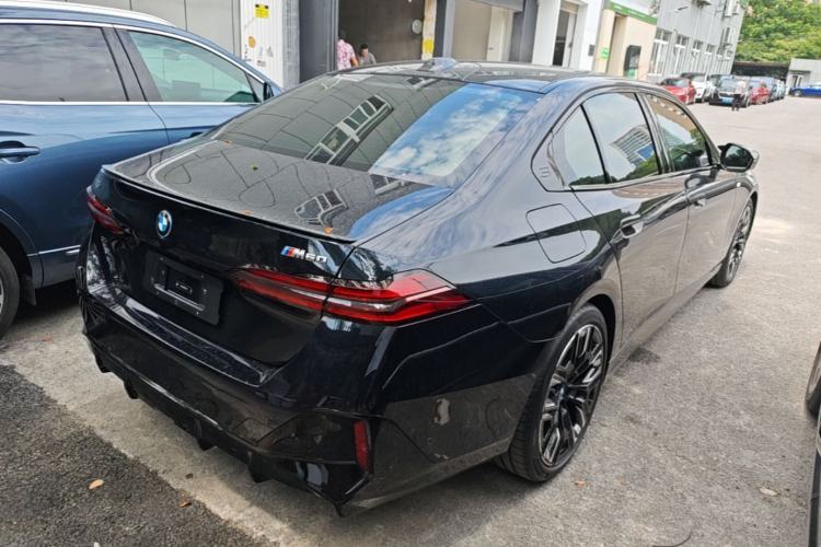 Used BMW i5 2024 xDrive M60 Rear Right 45 Deg