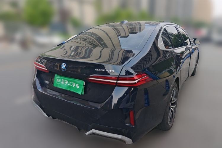 Used BMW i5 2024 eDrive 35L M Sport Package Rear Right 45 Deg
