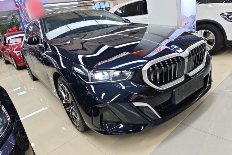 Used BMW i5 2024 eDrive 35L M Sport Package Front Right 45 Deg