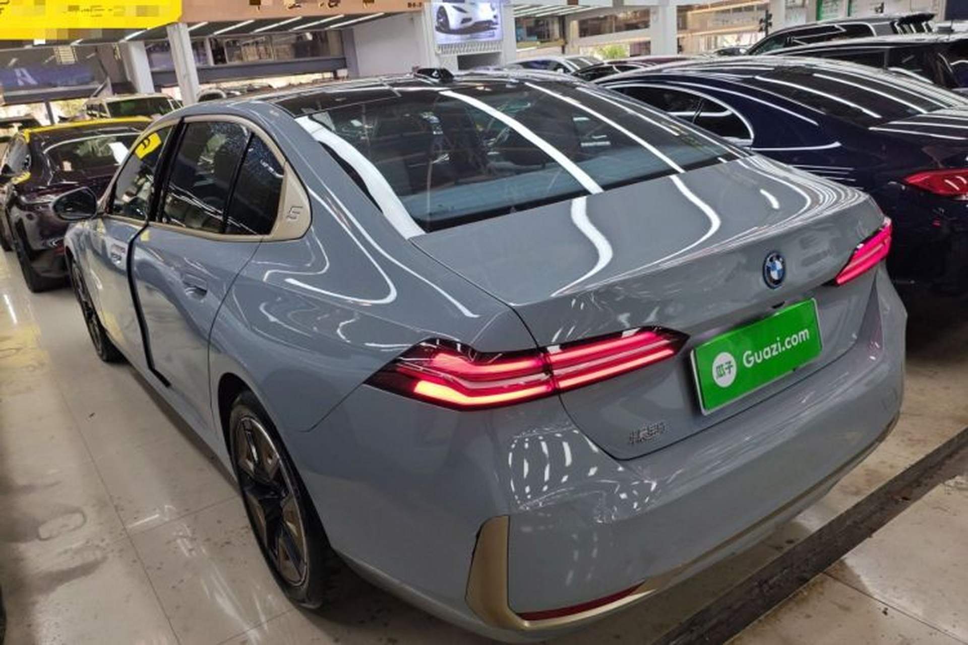 Used BMW i5 2024 eDrive 35L Prestige Luxury Package Rear Left 45 Deg