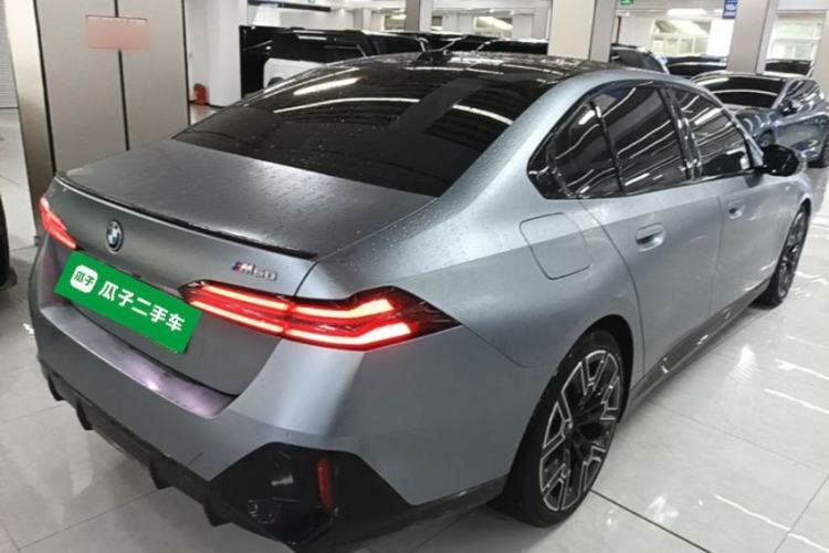 Used BMW i5 2024 xDrive M60 Rear Right 45 Deg