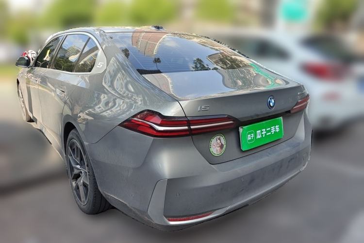 Used BMW i5 2024 eDrive 35L Prestige Luxury Package Rear Left 45 Deg