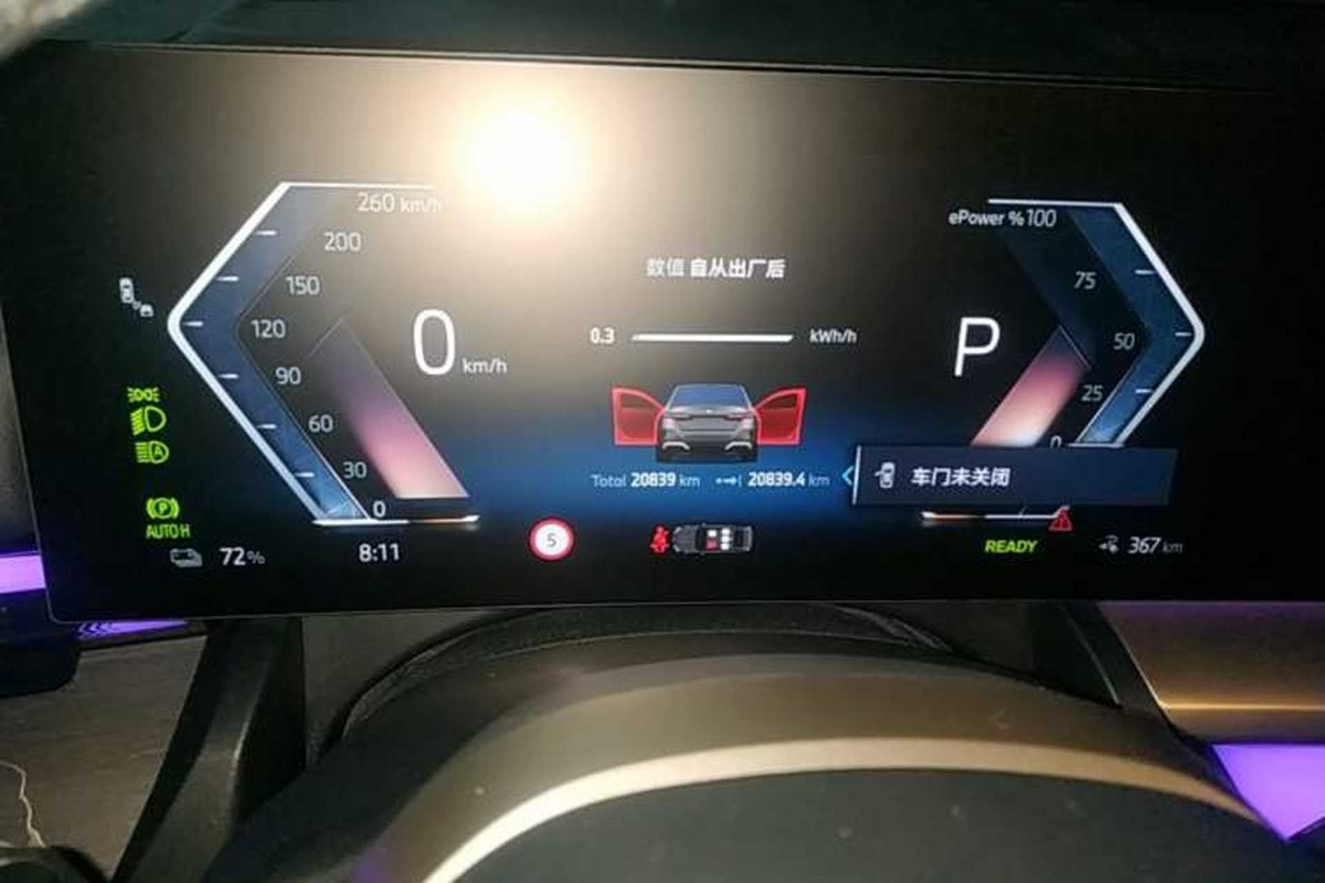 Used BMW i5 2024 eDrive 35L M Sport Package Instrument Cluster