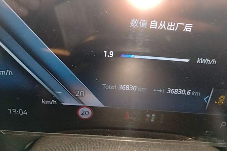 Used BMW i5 2024 eDrive 35L Luxury Model with M Sport Package Instrument Cluster