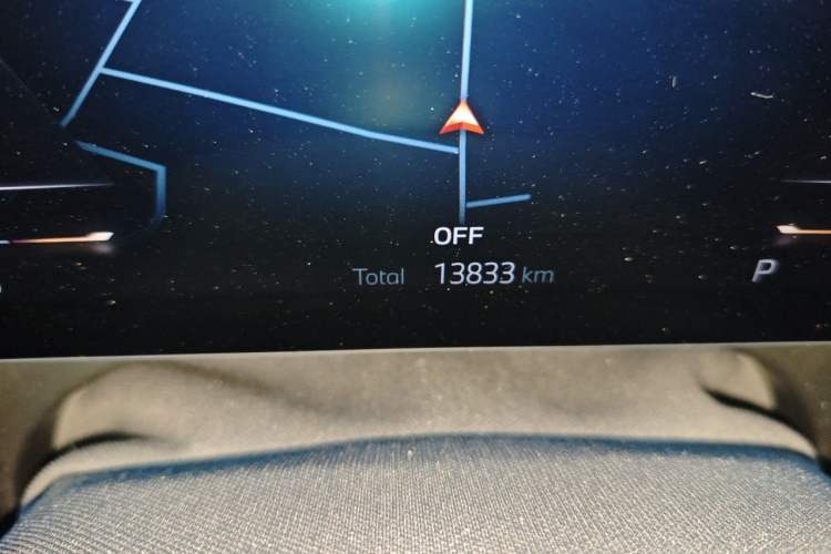 Used BMW i5 2024 eDrive 35L M Sport Package Odometer Close Up