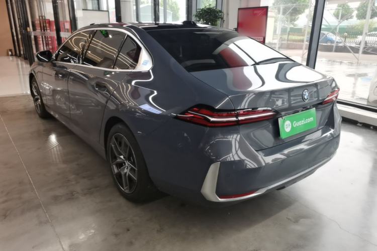 Used BMW i5 2024 eDrive 35L Prestige Luxury Package Rear Left 45 Deg