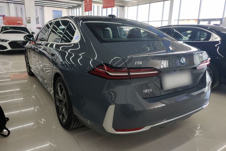 Used BMW i5 2024 eDrive 35L Prestige Luxury Package Rear Left 45 Deg