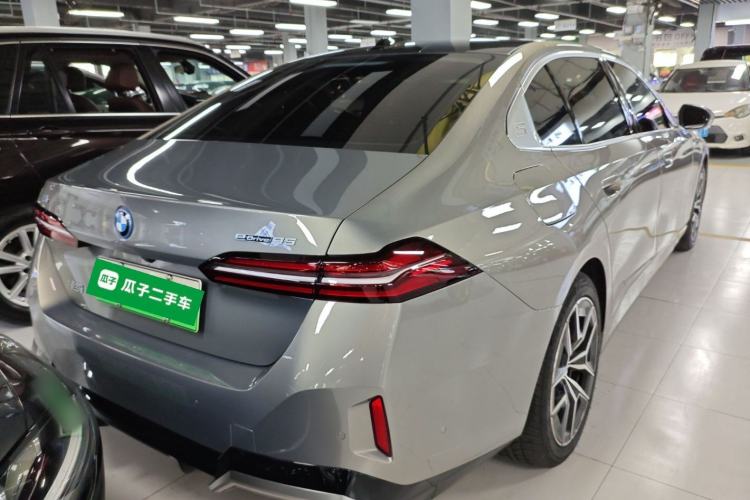 Used BMW i5 2024 eDrive 35L M Sport Package Rear Right 45 Deg