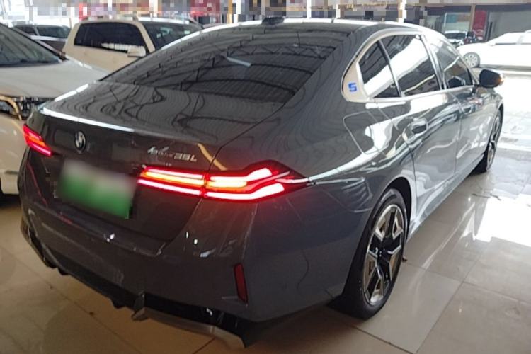 Used BMW i5 2024 eDrive 35L Luxury Model with M Sport Package Rear Right 45 Deg