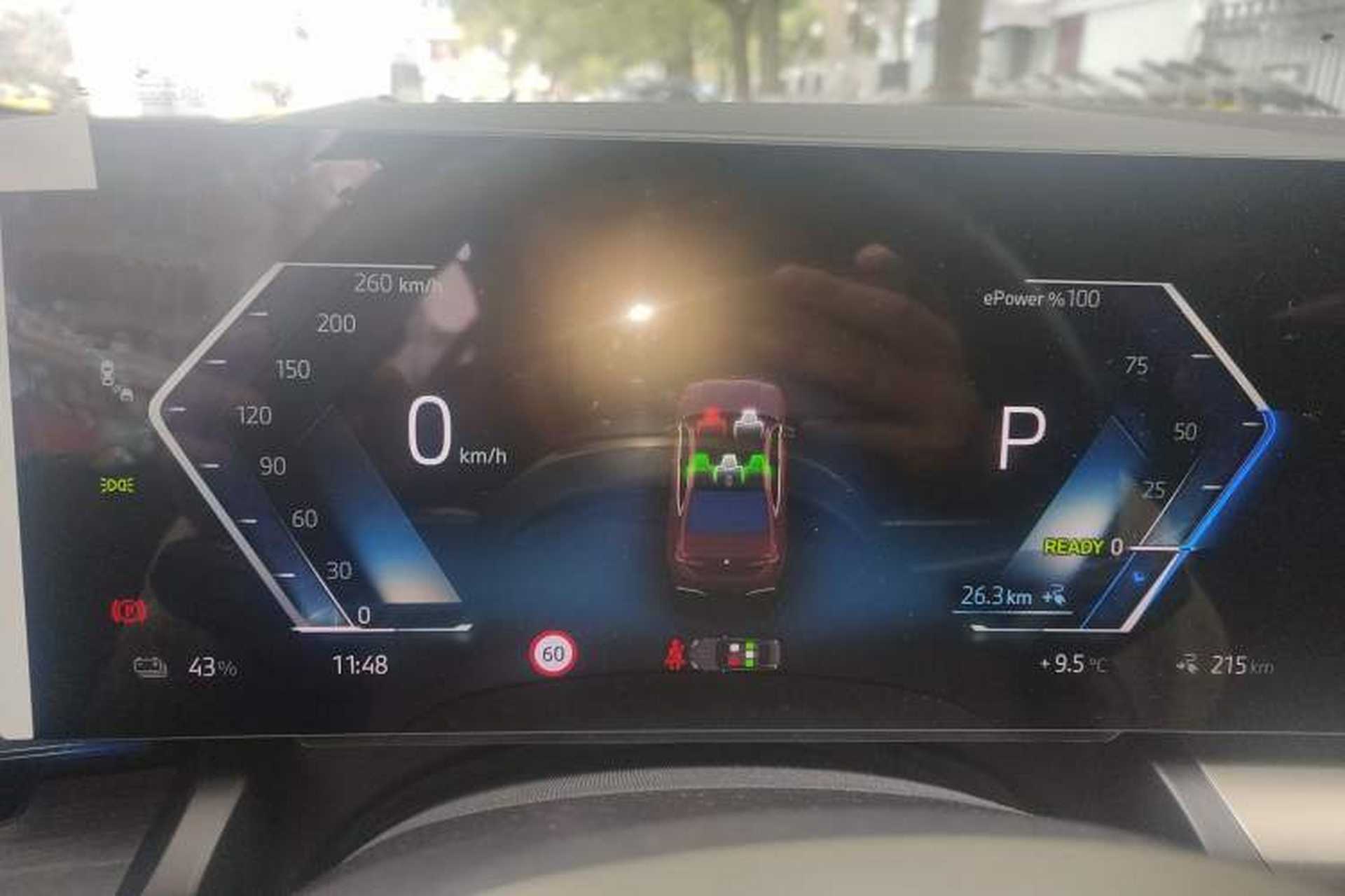 Used BMW i5 2024 eDrive 35L Luxury Model with M Sport Package Instrument Cluster