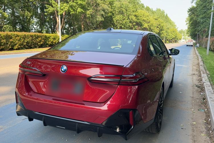 Used BMW i5 2024 xDrive M60 Rear Right 45 Deg