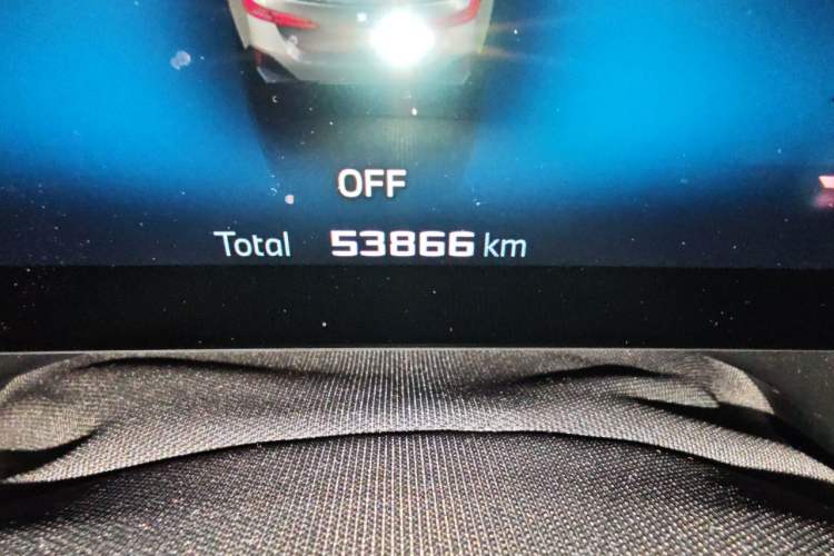 Used BMW i5 2024 xDrive M60 Odometer Close Up
