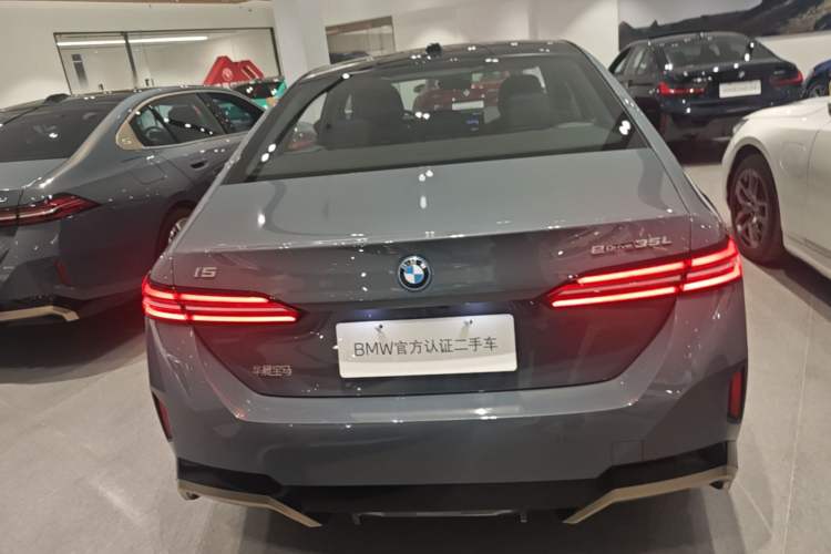Used BMW i5 2024 eDrive 35L Luxury Model with M Sport Package Rear