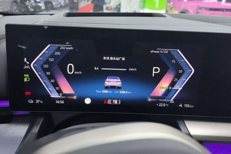 Used BMW i5 2024 eDrive 35L Luxury Model with M Sport Package Instrument Cluster