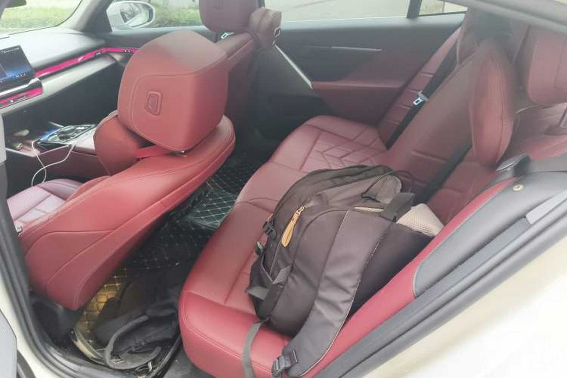 Used BMW i5 2024 eDrive 35L Luxury Model with M Sport Package Left Rear Seat