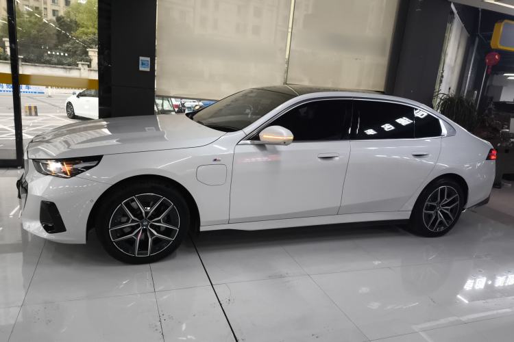 Used BMW i5 2024 eDrive 35L Luxury Model with M Sport Package Left Side