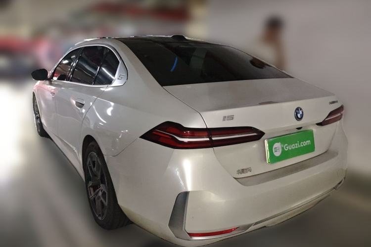 Used BMW i5 2024 eDrive 35L Luxury Package Rear Left 45 Deg