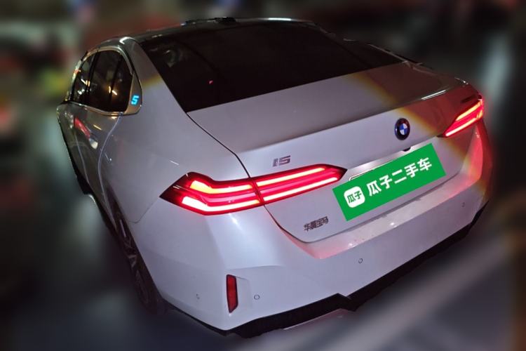 Used BMW i5 2024 eDrive 35L M Sport Package Rear Left 45 Deg
