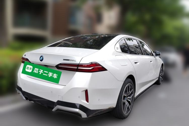 Used BMW i5 2024 eDrive 35L M Sport Package Rear Right 45 Deg