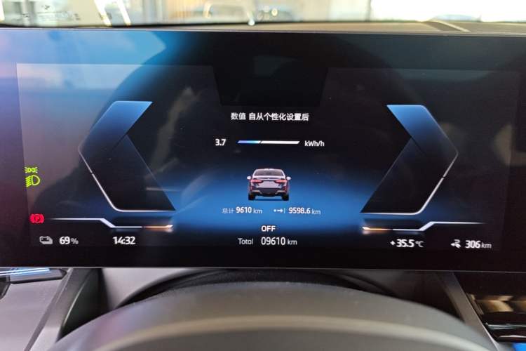 Used BMW i5 2025 eDrive 35L M Sport Package Instrument Cluster