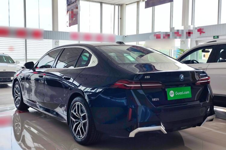 Used BMW i5 2025 eDrive 35L M Sport Package Rear Left 45 Deg