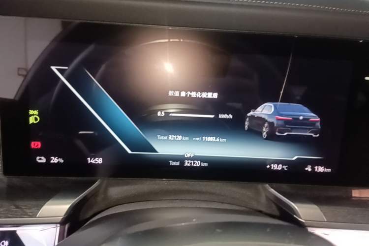 Used BMW i7 2023 eDrive50L Prestige M Sport Package Instrument Cluster