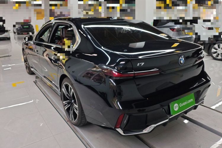 Used BMW i7 2023 eDrive50L Prestige M Sport Package Rear Left 45 Deg