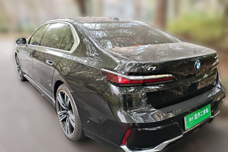 Used BMW i7 2023 eDrive50L Prestige M Sport Package Rear Left 45 Deg