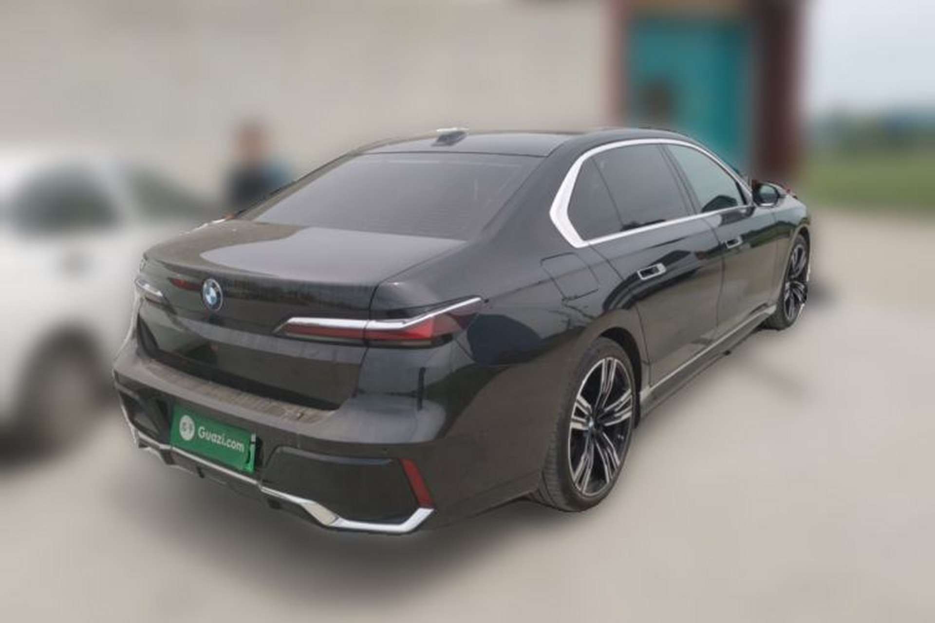 Used BMW i7 2023 eDrive50L Prestige M Sport Package Rear Right 45 Deg