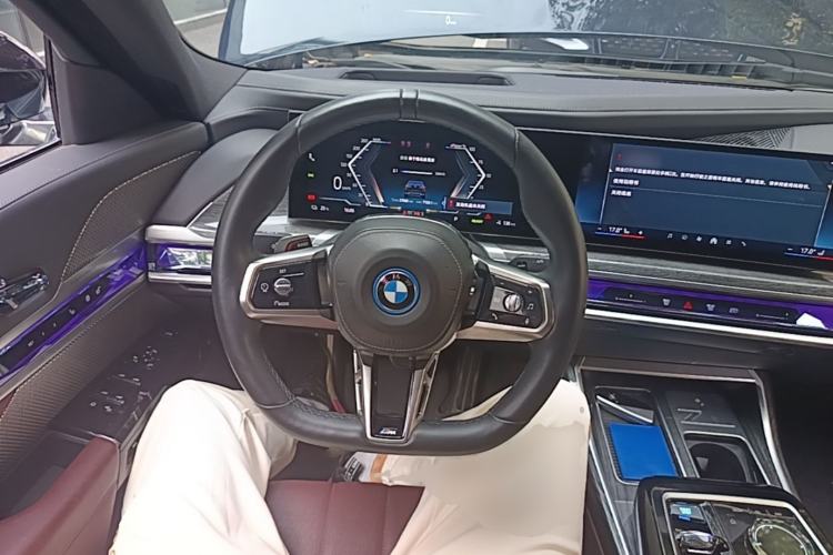 Used BMW i7 2023 eDrive50L Prestige M Sport Package Steering Wheel