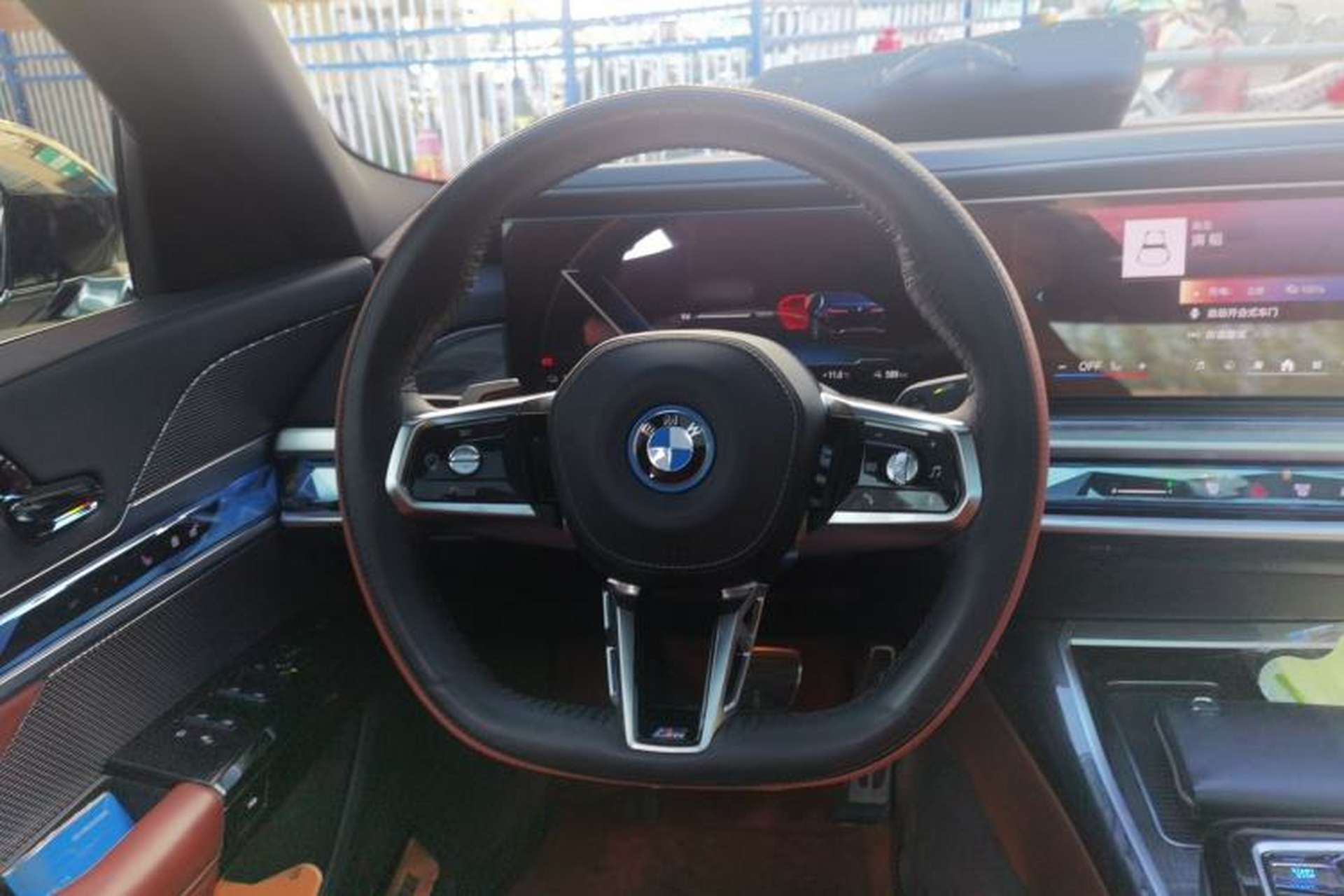 Used BMW i7 2023 eDrive50L Prestige M Sport Package Steering Wheel