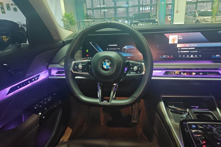 Used BMW i7 2023 eDrive50L Leading M Sport Package Steering Wheel