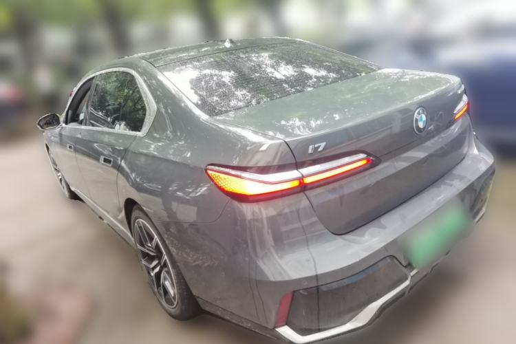 Used BMW i7 2023 eDrive50L Leading M Sport Package Rear Left 45 Deg