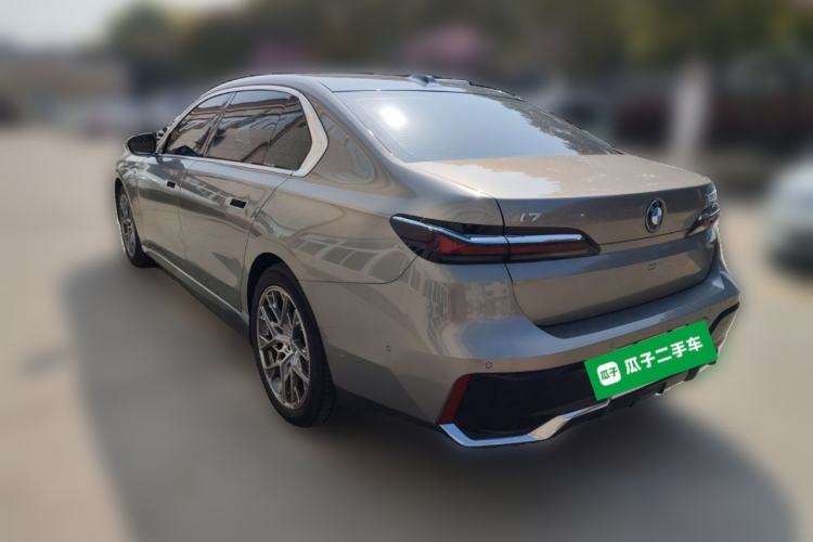 Used BMW i7 2023 eDrive50L Leading M Sport Package Rear Left 45 Deg