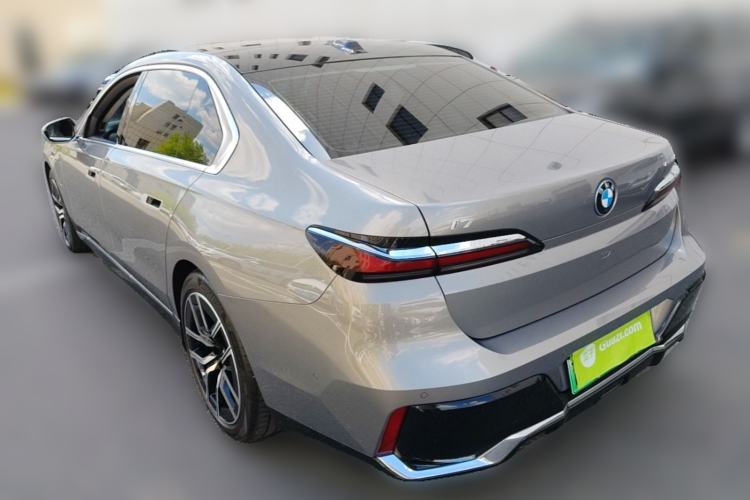 Used BMW i7 2023 eDrive50L Leading M Sport Package Rear Left 45 Deg