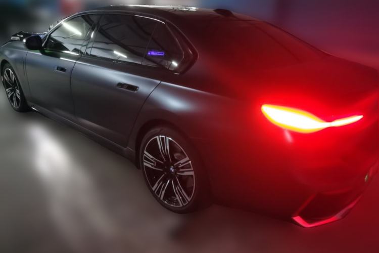 Used BMW i7 2023 eDrive50L Prestige M Sport Package Rear Left 45 Deg