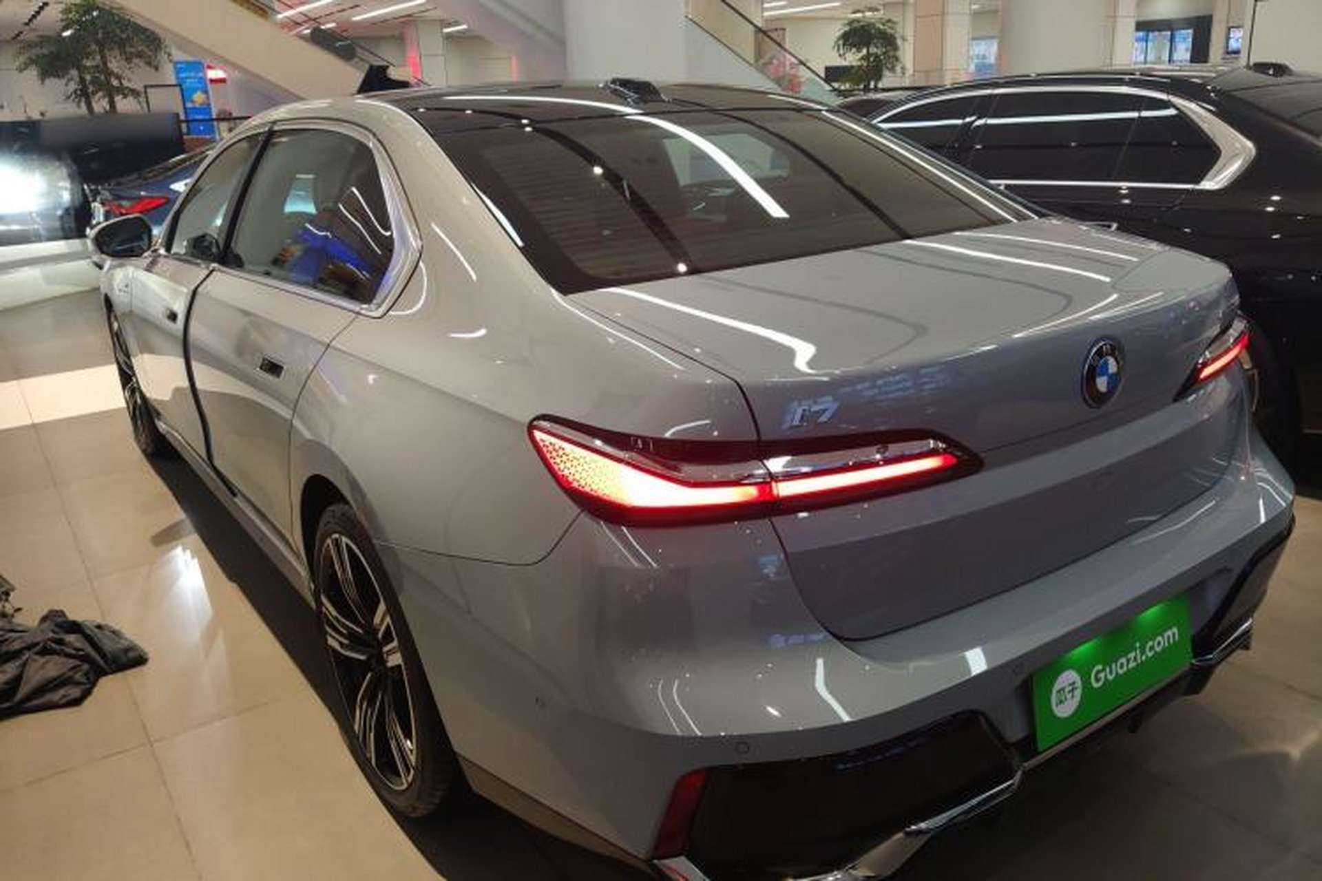 Used BMW i7 2023 eDrive50L Prestige M Sport Package Rear Left 45 Deg
