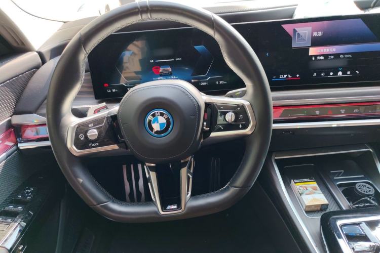 Used BMW i7 2023 eDrive50L Leading M Sport Package Steering Wheel