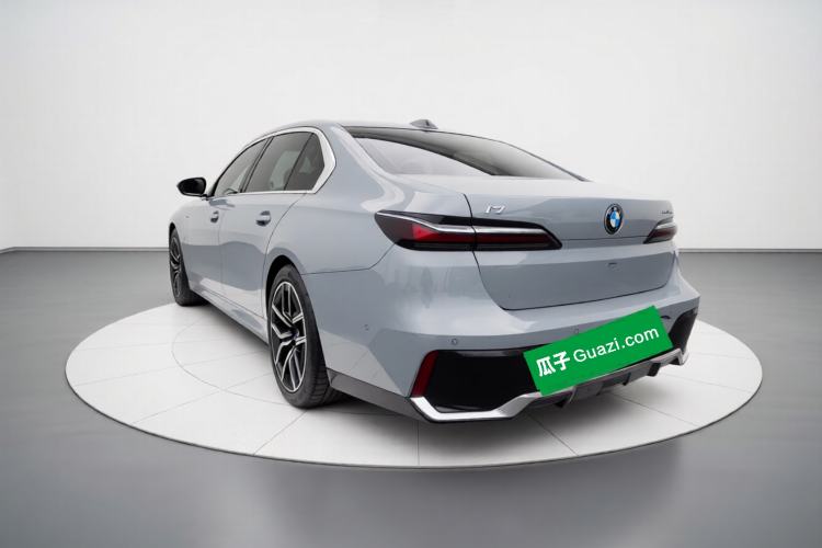 Used BMW i7 2023 eDrive50L Leading M Sport Package Rear Left 45 Deg