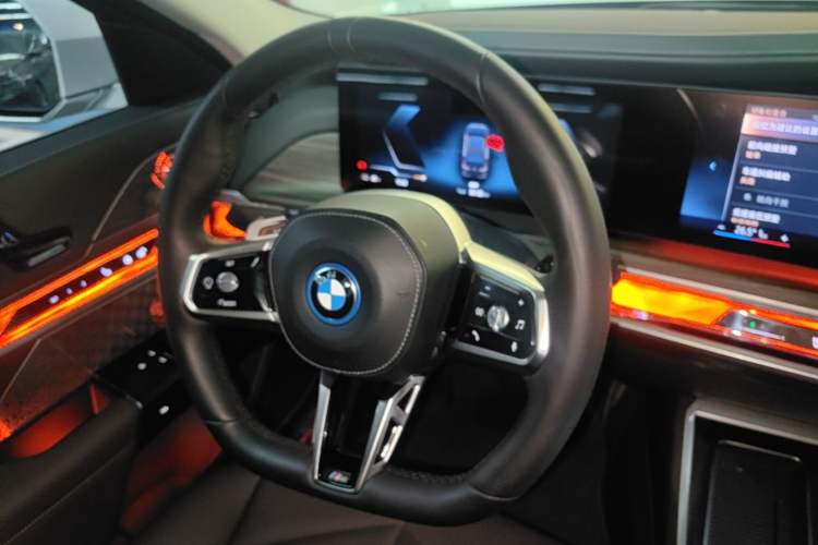 Used BMW i7 2023 eDrive50L Leading M Sport Package Steering Wheel