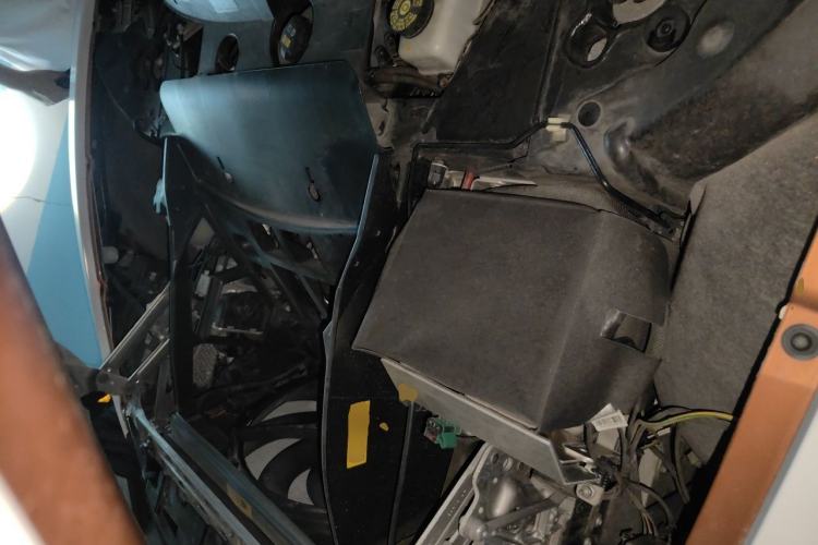 Used BMW i8 2019 Convertible Sports Car Engine Bay