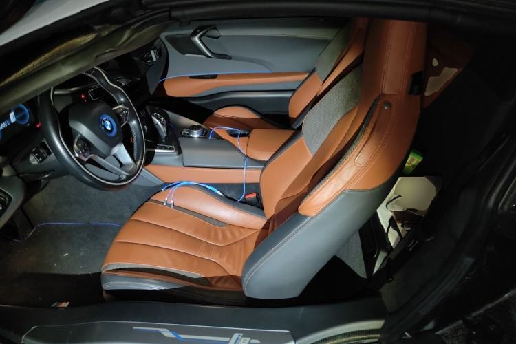 Used BMW i8 2019 Convertible Sports Car Left Front Seat