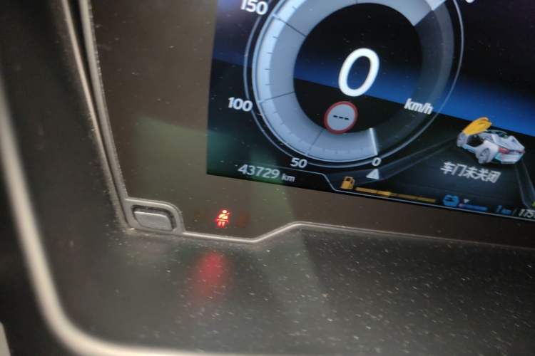 Used BMW i8 2019 Convertible Sports Car Odometer Close Up