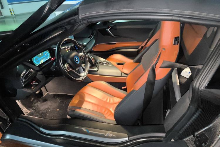 Used BMW i8 2019 Convertible Sports Car Left Front Seat