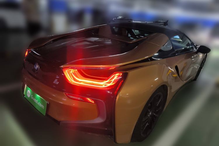 Used BMW i8 2019 Convertible Sports Car Rear Right 45 Deg