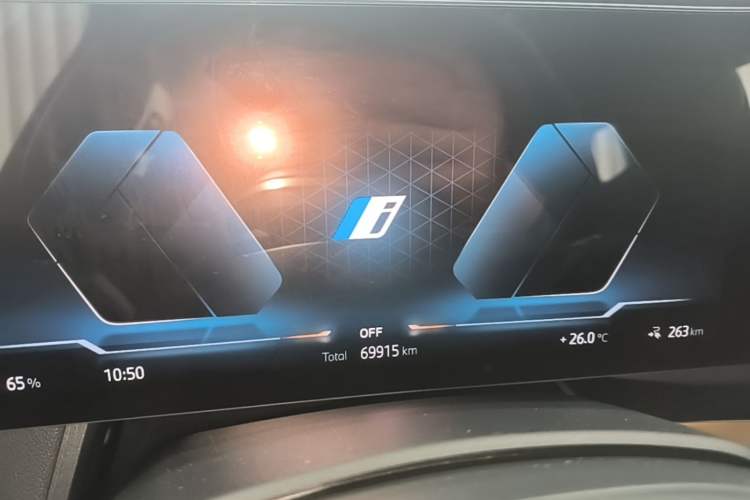 Used BMW iX 2022 xDrive40 Instrument Cluster