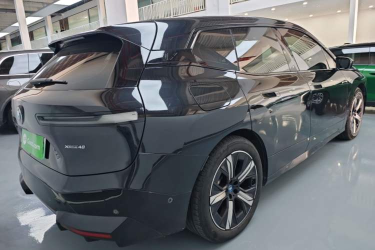 Used BMW iX 2022 xDrive40 Rear Right 45 Deg