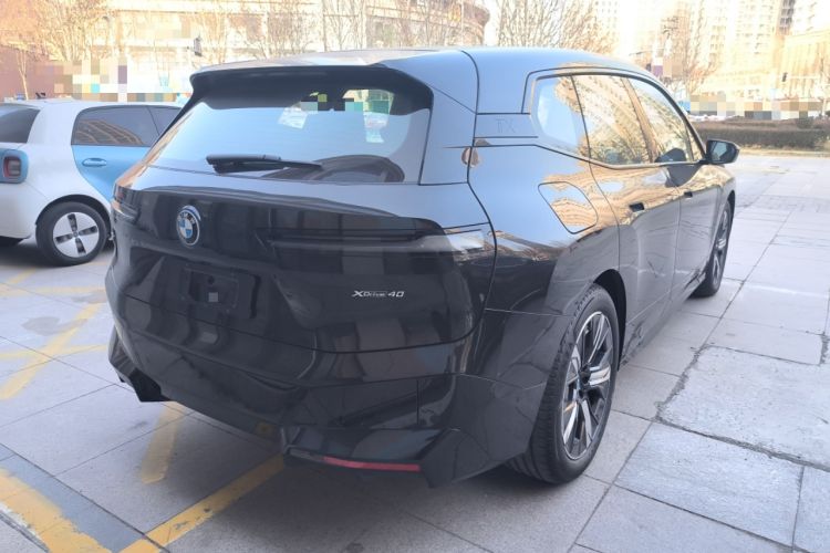 Used BMW iX 2022 xDrive40 Rear Right 45 Deg