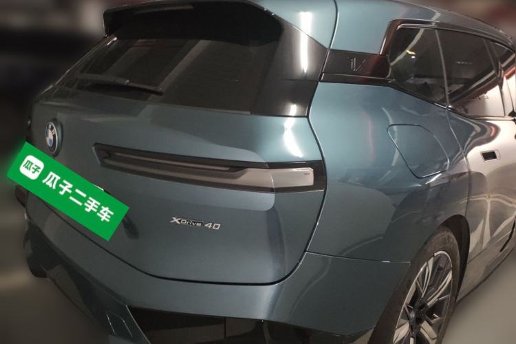 Used BMW iX 2022 xDrive40 Rear Right 45 Deg