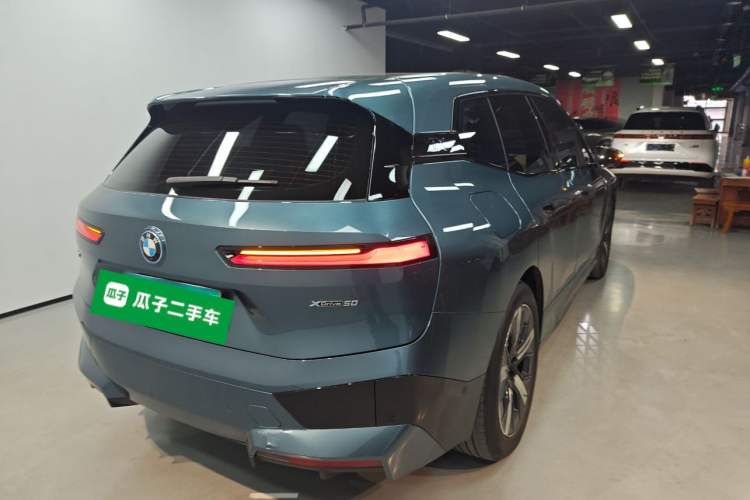 Used BMW iX 2022 xDrive50 Rear Right 45 Deg